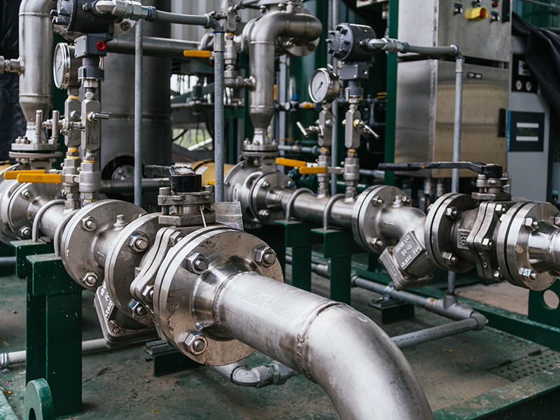 Stainless pipeline